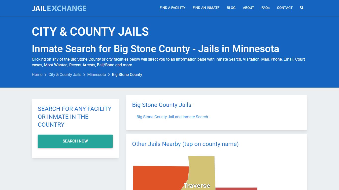 Inmate Search for Big Stone County | Jails in Minnesota - Jail Exchange